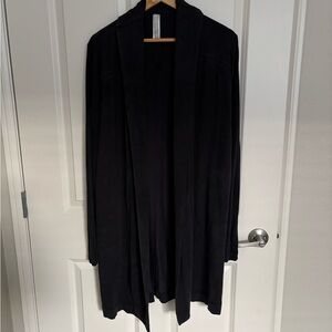 Athleta Black Open Cardigan
